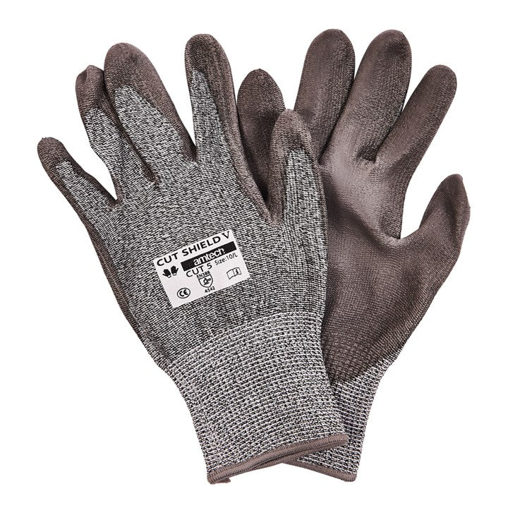 Amtech Cut-resistant polyurethane-coated work gloves N2460