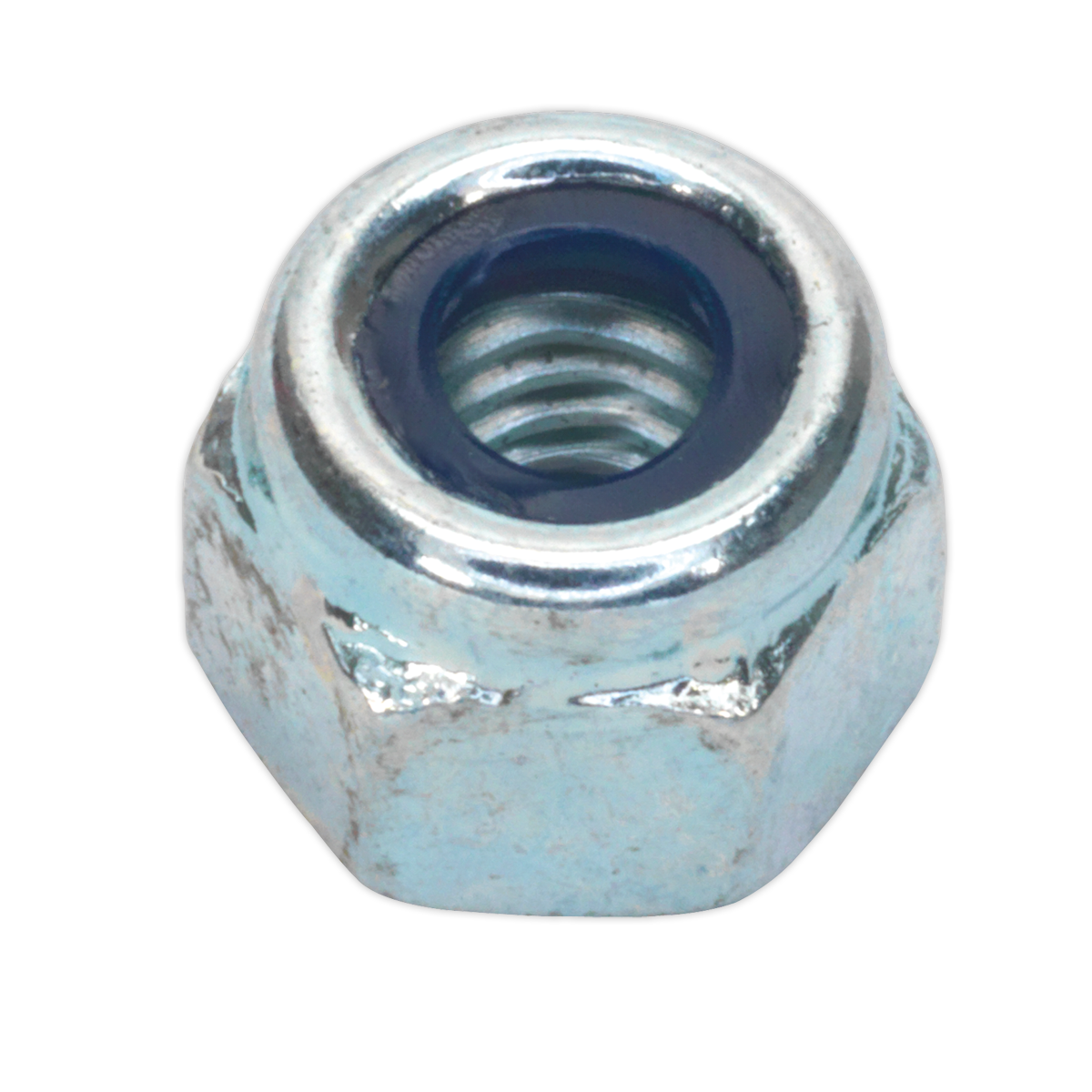 Sealey Zinc Plated Nylon Locknut DIN 982 - M5 - Pack of 100 NLN5