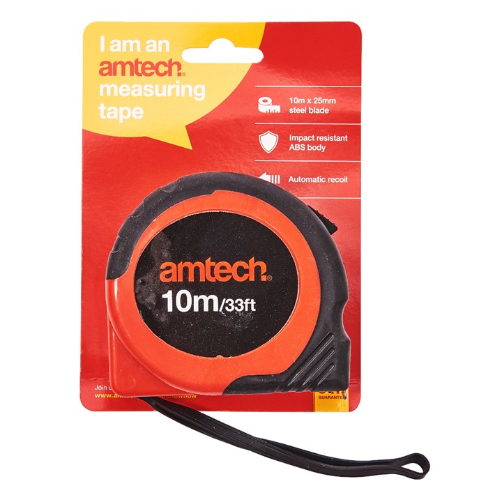 Amtech 10m Measuring tape P1255