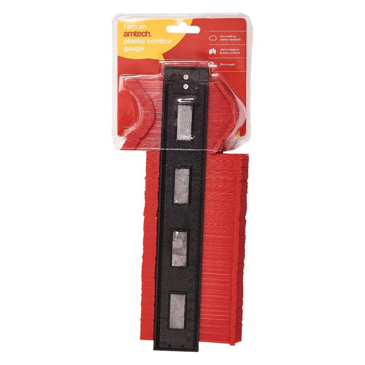 Amtech 260mm Plastic contour gauge P3215