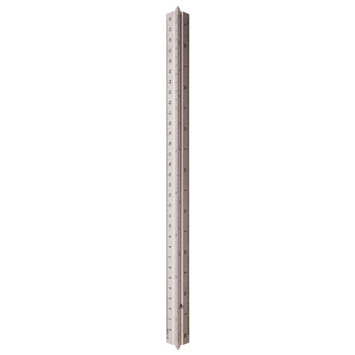 Amtech 300mm (12") Aluminium scale ruler P4985