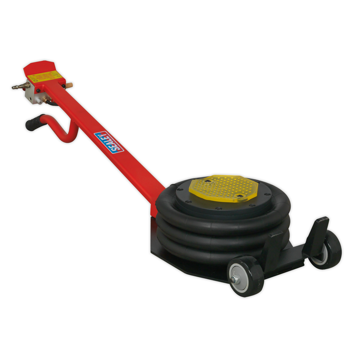 Sealey 3tonne Premier Air Operated Fast Jack 3-Stage - Long Handle PAFJ3
