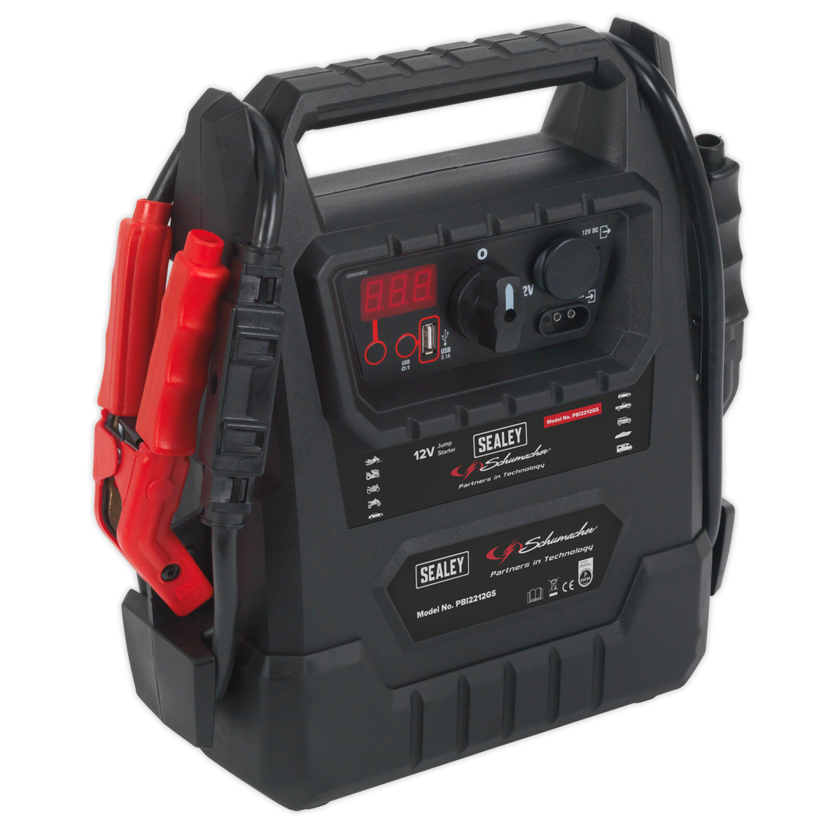 Sealey Schumacher® 2300A 12V RoadStart® Emergency Jump Starter - DEKRA Approved PBI2212GS