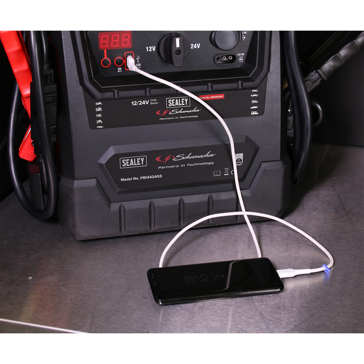 Sealey Schumacher® 4600A 12/24V RoadStart® Emergency Jump Starter - DEKRA Approved PBI4424GS