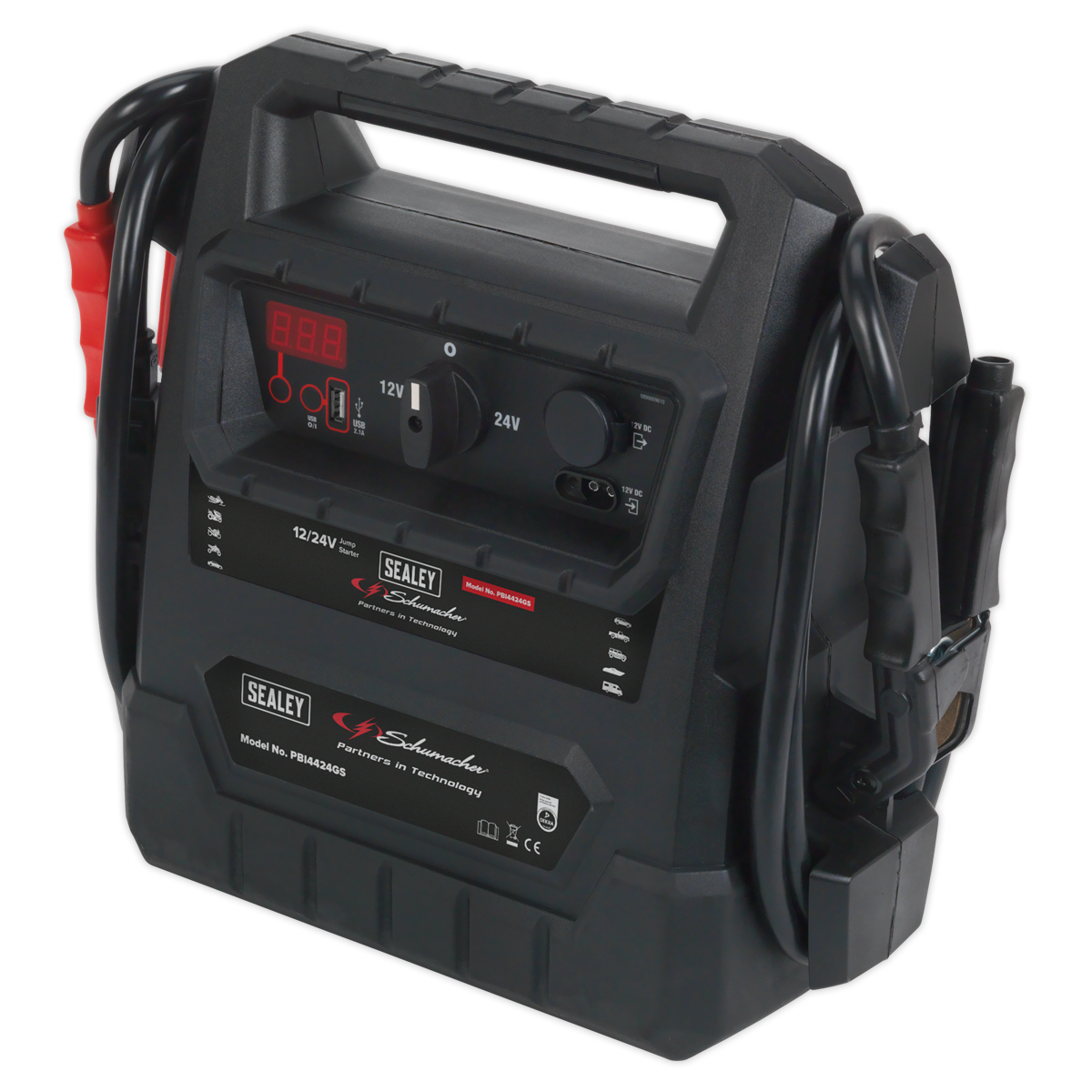 Sealey Schumacher® 4600A 12/24V RoadStart® Emergency Jump Starter - DEKRA Approved PBI4424GS