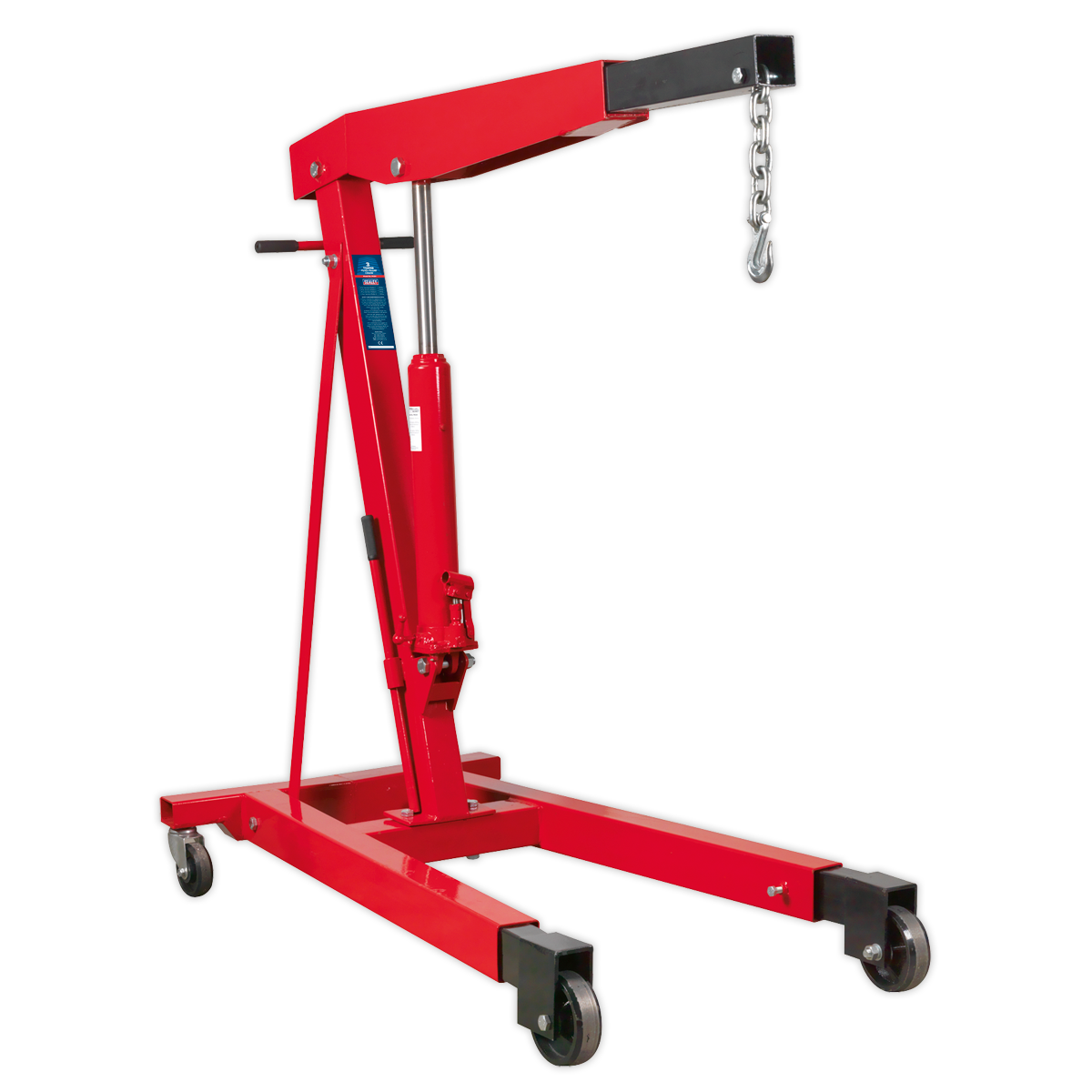 Sealey 3tonne Fixed Frame Engine Crane with Extendable Legs PH30