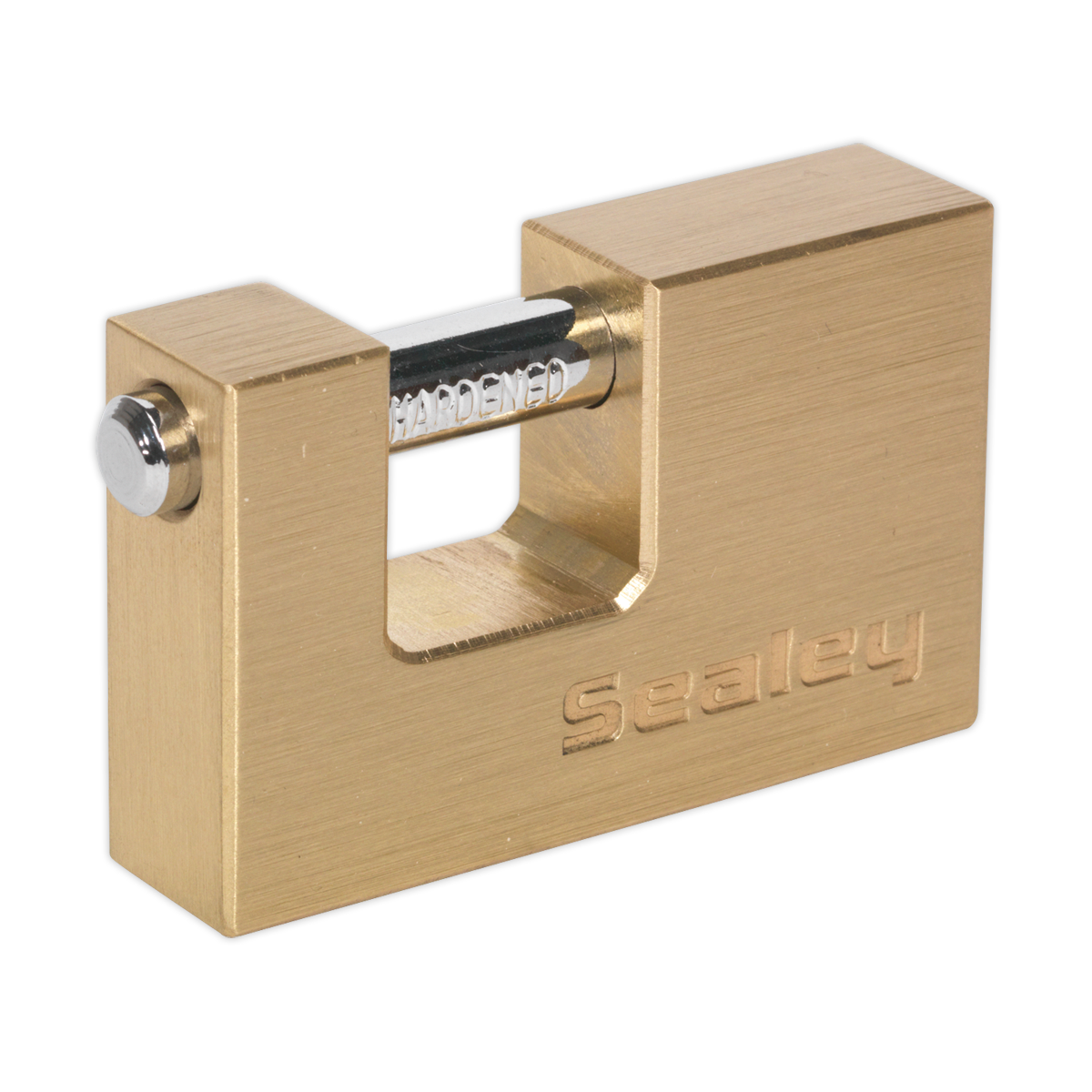 Sealey 60mm Brass Body Shutter Padlock PL108