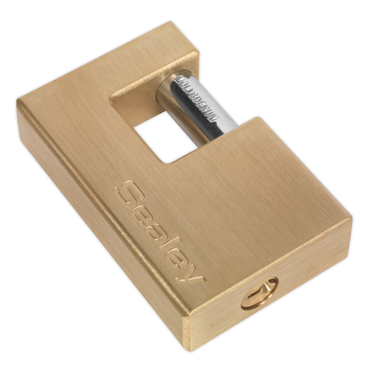 Sealey 76mm Brass Shutter Padlock PL209
