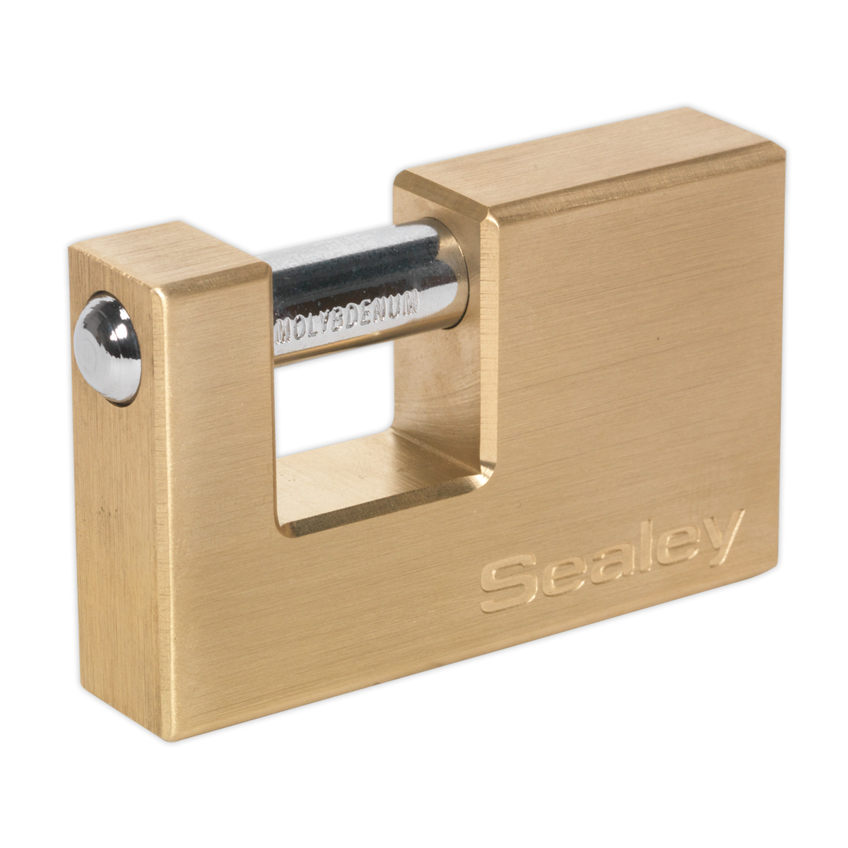 Sealey 76mm Brass Shutter Padlock PL209