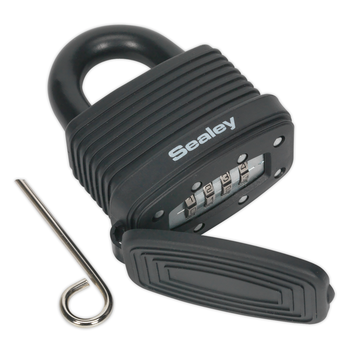 Sealey 48mm Steel Body Weatherproof Combination Padlock PL302CW