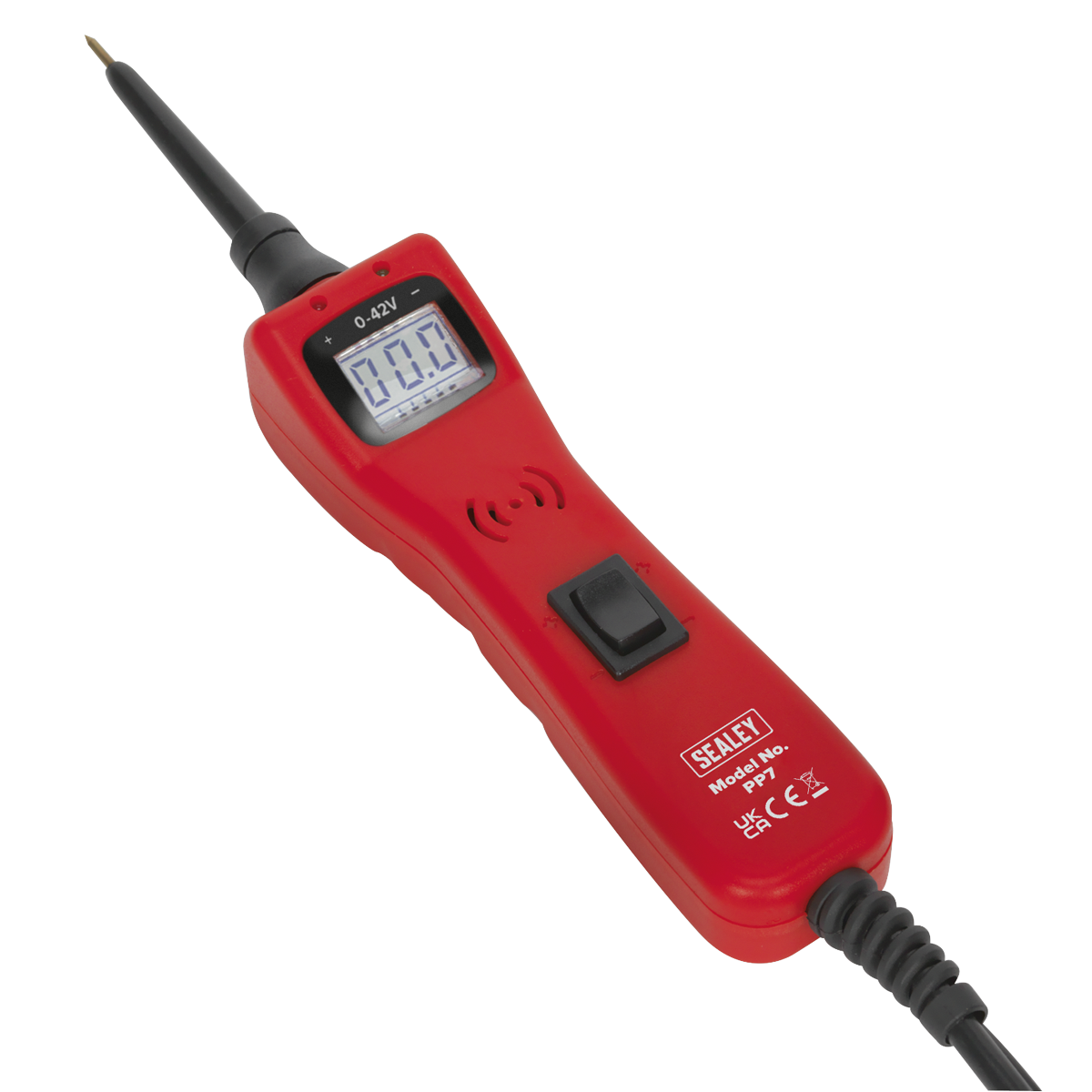 Sealey 3-42V DC Auto Probe with LCD Display PP7