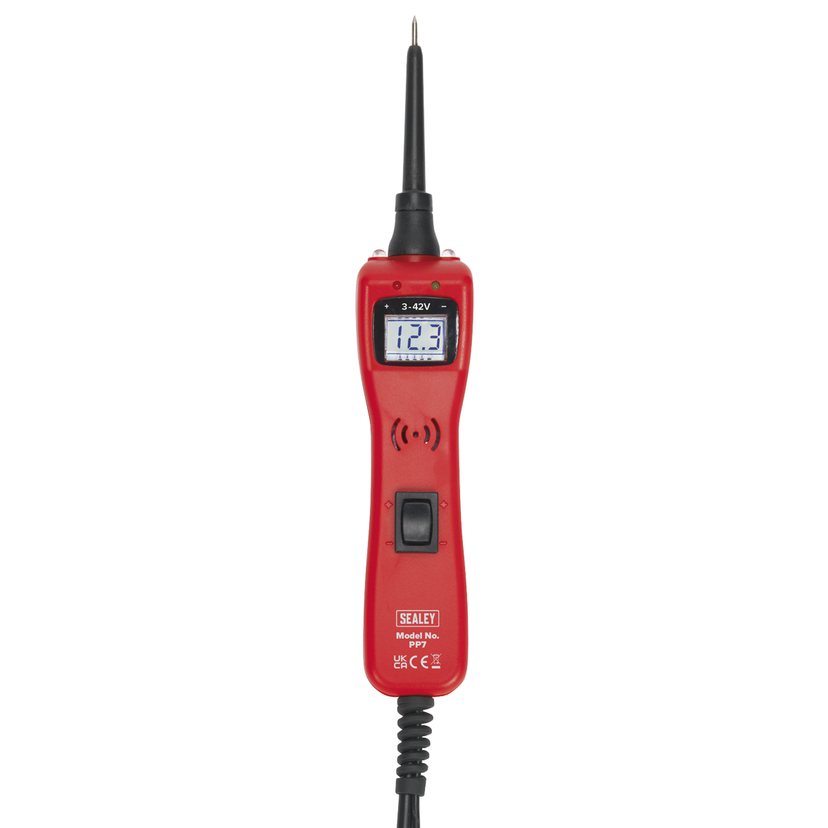 Sealey 3-42V DC Auto Probe with LCD Display PP7
