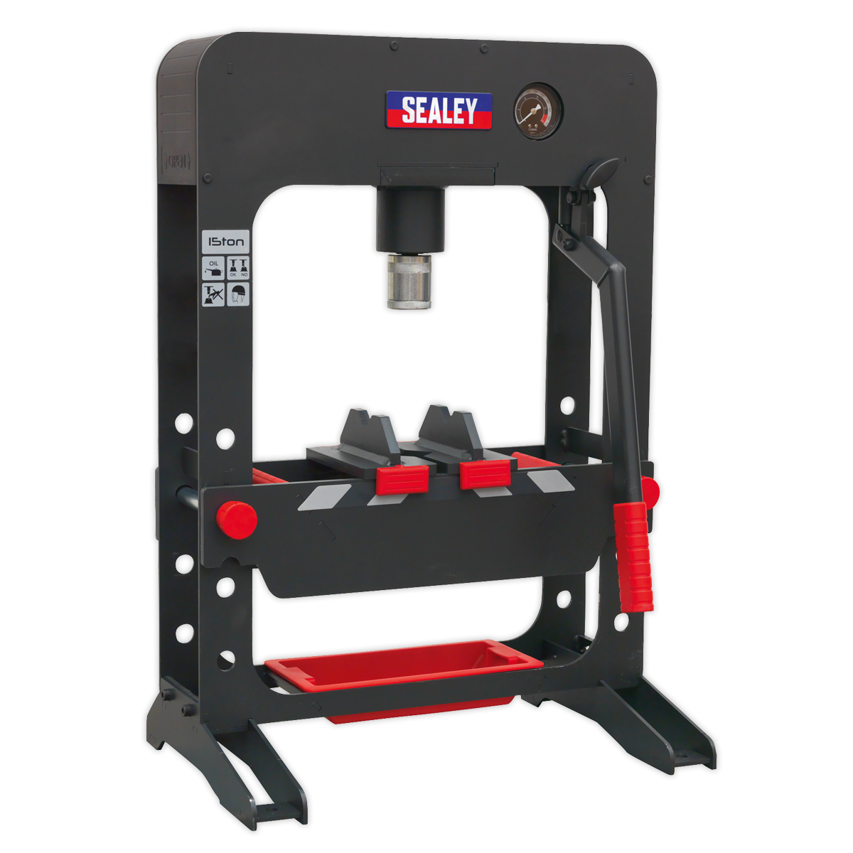 Sealey 15tonne Premier Hydraulic Press - Bench Type PPB15