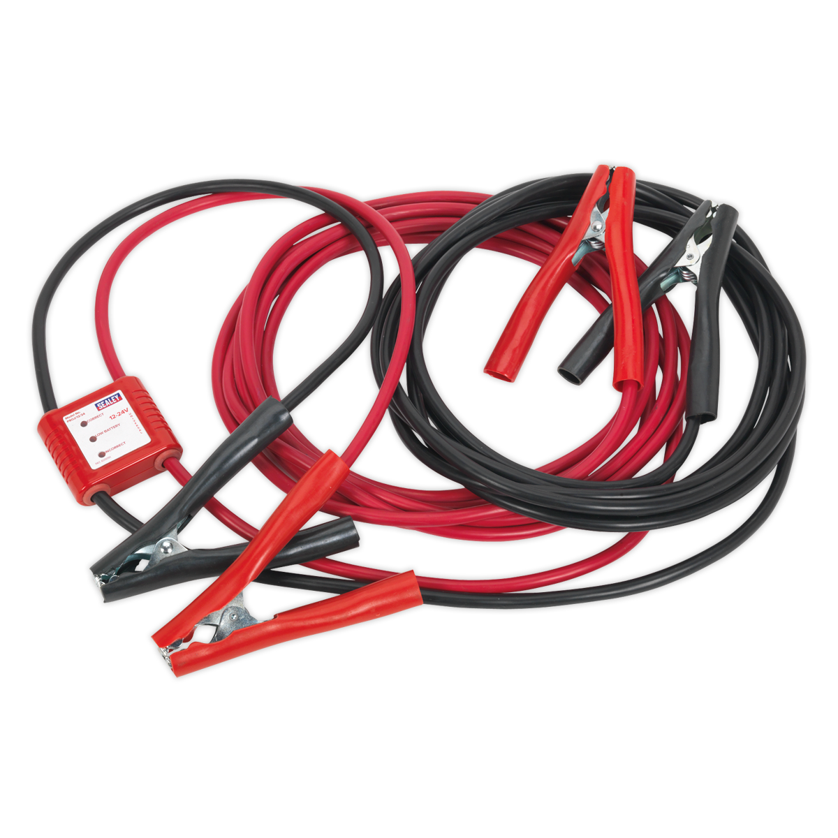 Sealey 12/24V 450A ProJump Booster Cables 7m with Electronics Protection PROJ/12/24