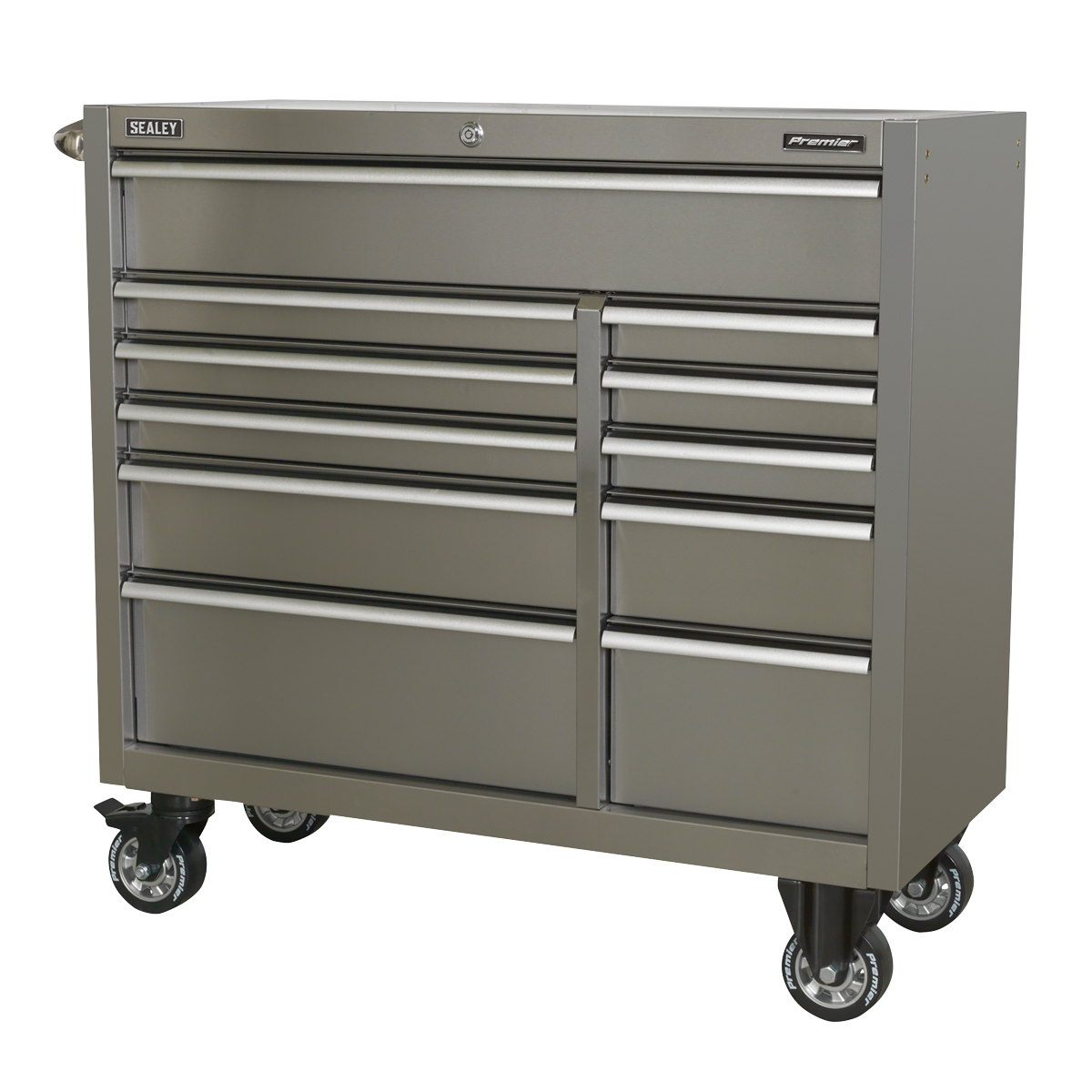 Sealey 11 Drawer 1055mm Stainless Steel Heavy-Duty Rollcab PTB105511SS