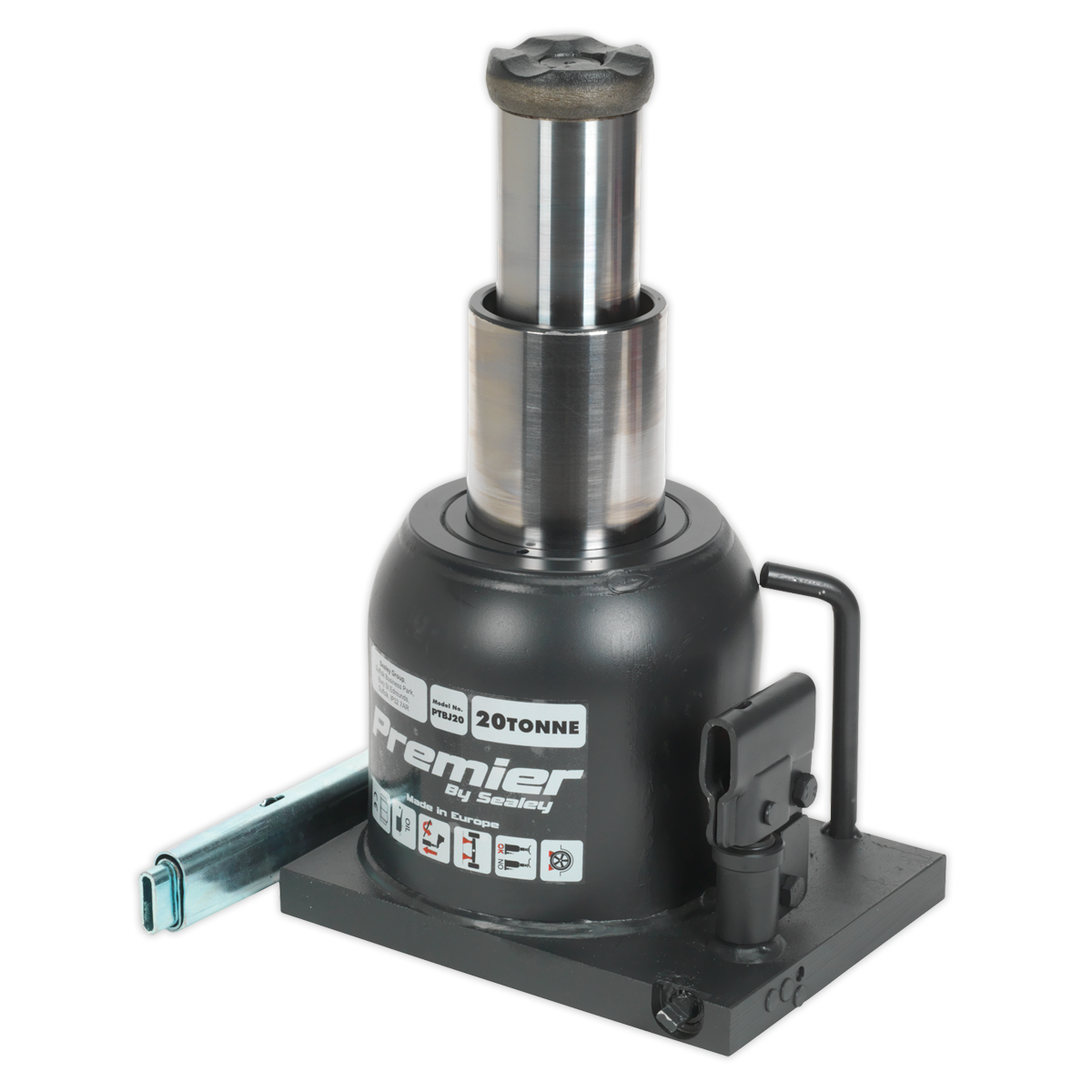 Sealey 20tonne Bottle Jack with Telescopic Ram PTBJ20