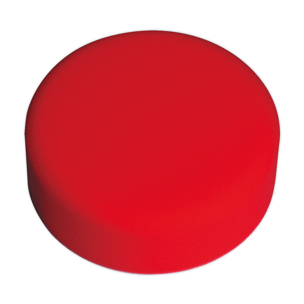Sealey Ø150 x 50mm Hook-and-Loop Buffing & Polishing Foam Head Red/Ultra-Soft PTCCHV150R