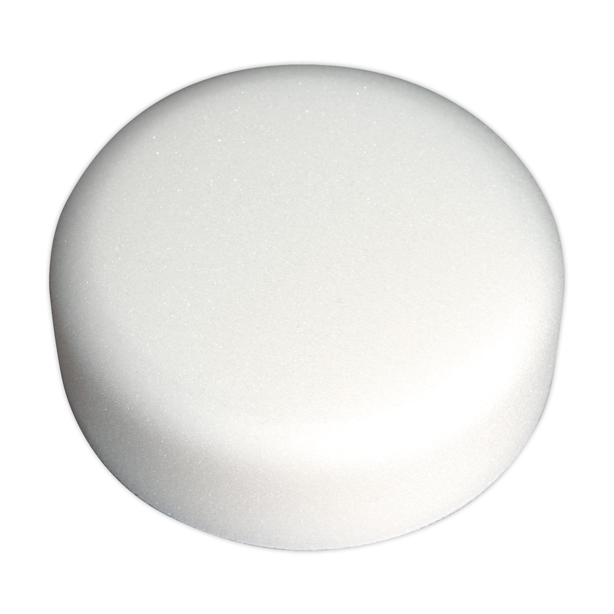 Sealey Ø150 x 50mm Hook-and-Loop Buffing & Polishing Foam Head White/Dense PTCCHV150W