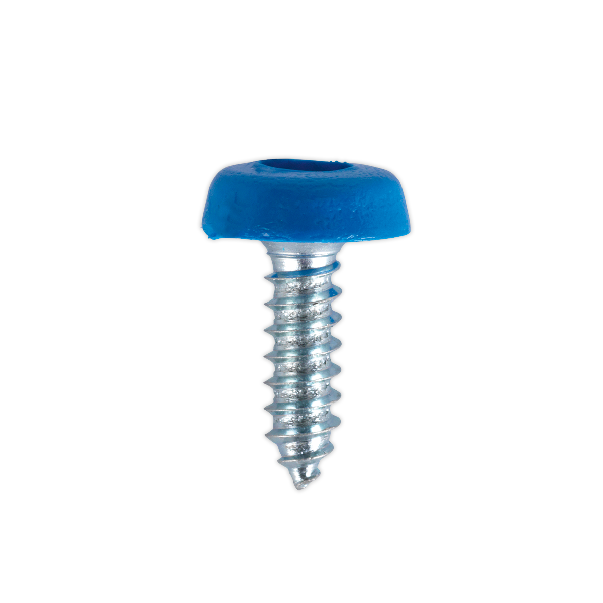 Sealey 4.8 x 18mm Blue Numberplate Screw - Pack of 50 PTNP4