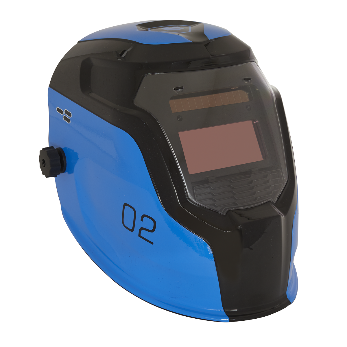 Sealey Auto Darkening Welding Helmet - Shade 9-13 - Blue PWH2