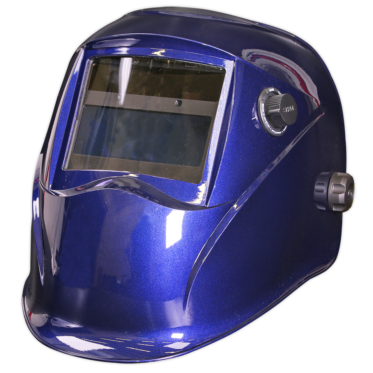 Sealey Auto Darkening Welding Helmet - Shade 9-13 - Blue PWH611