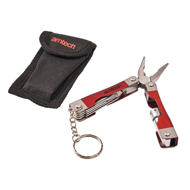Amtech 8-in-1 Micro pliers with LED R2390