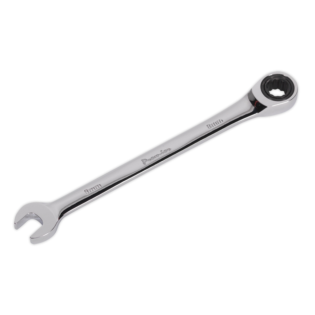 Sealey 8mm Ratchet Combination Spanner RCW08