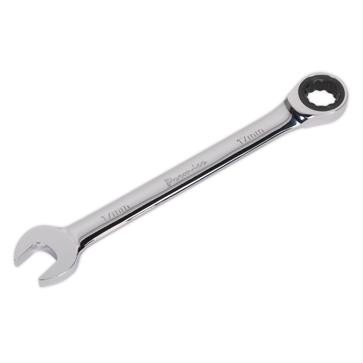 Sealey 17mm Ratchet Combination Spanner RCW17