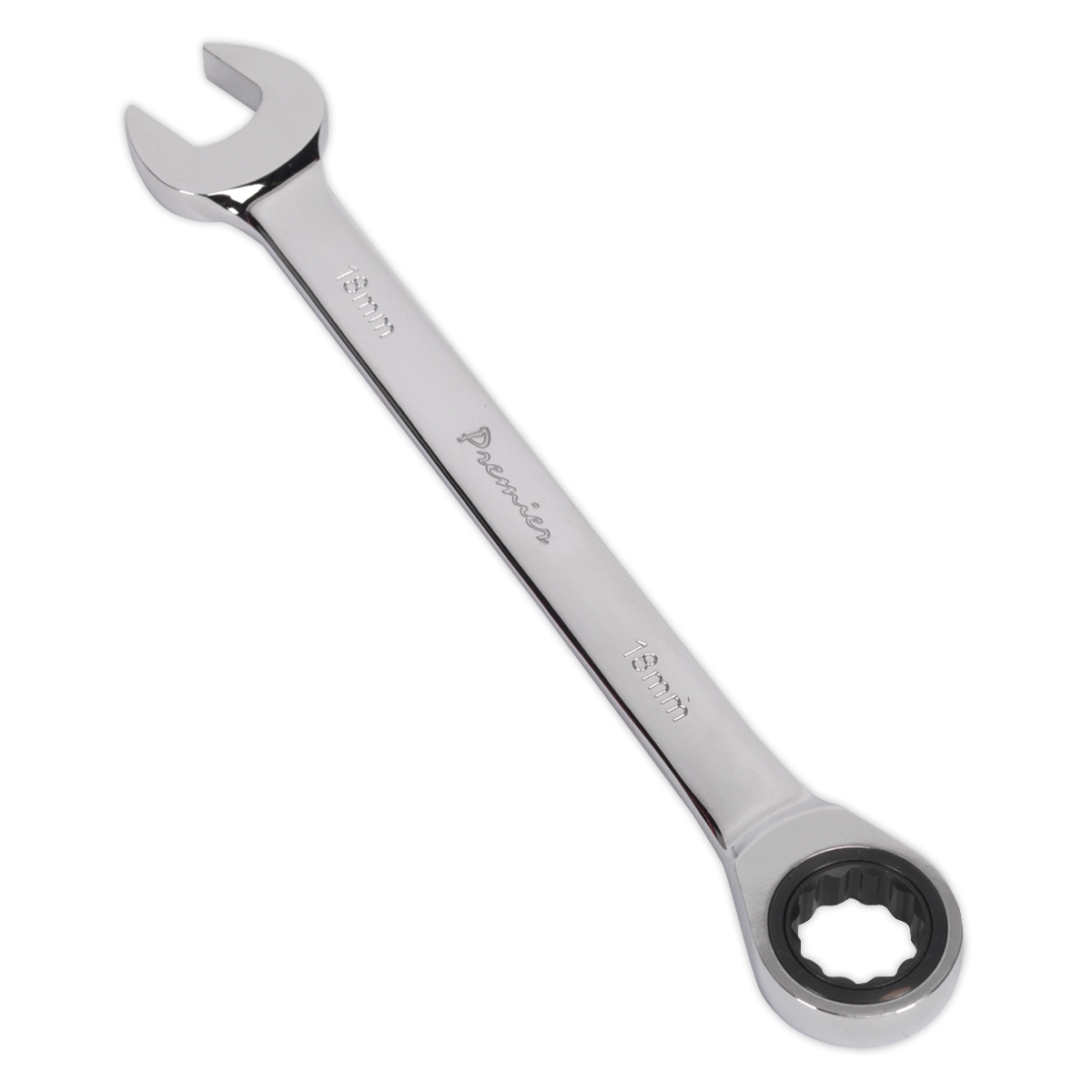 Sealey 18mm Ratchet Combination Spanner RCW18