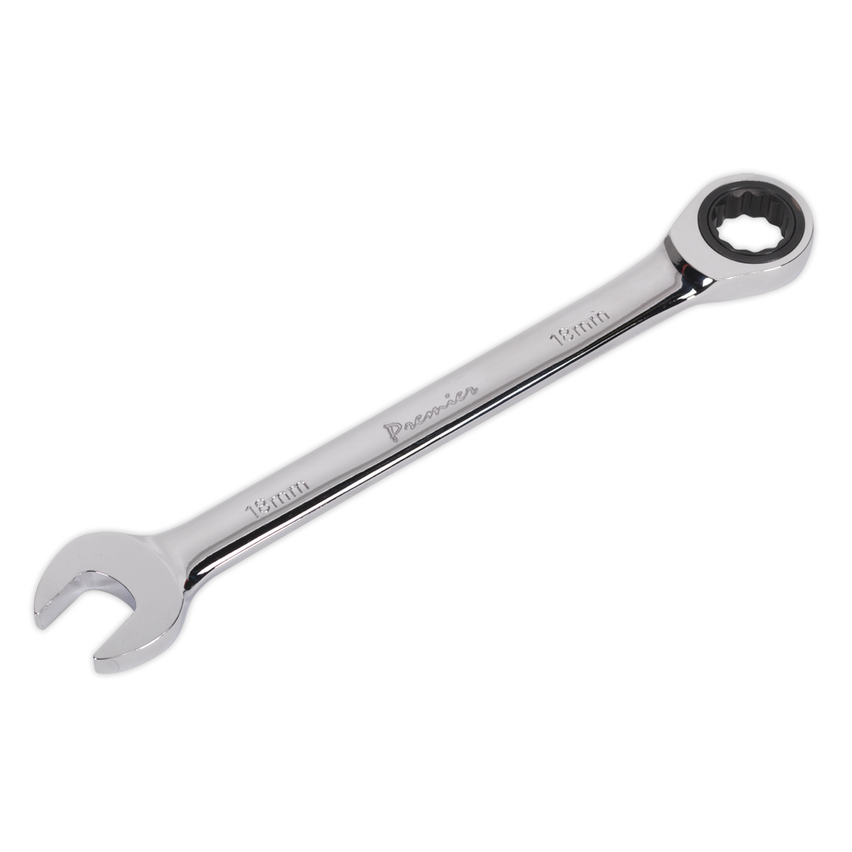 Sealey 18mm Ratchet Combination Spanner RCW18