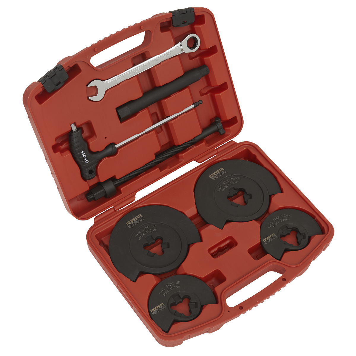 Sealey 1000kg Coil Spring Compressor - Wishbone Suspension RE2281