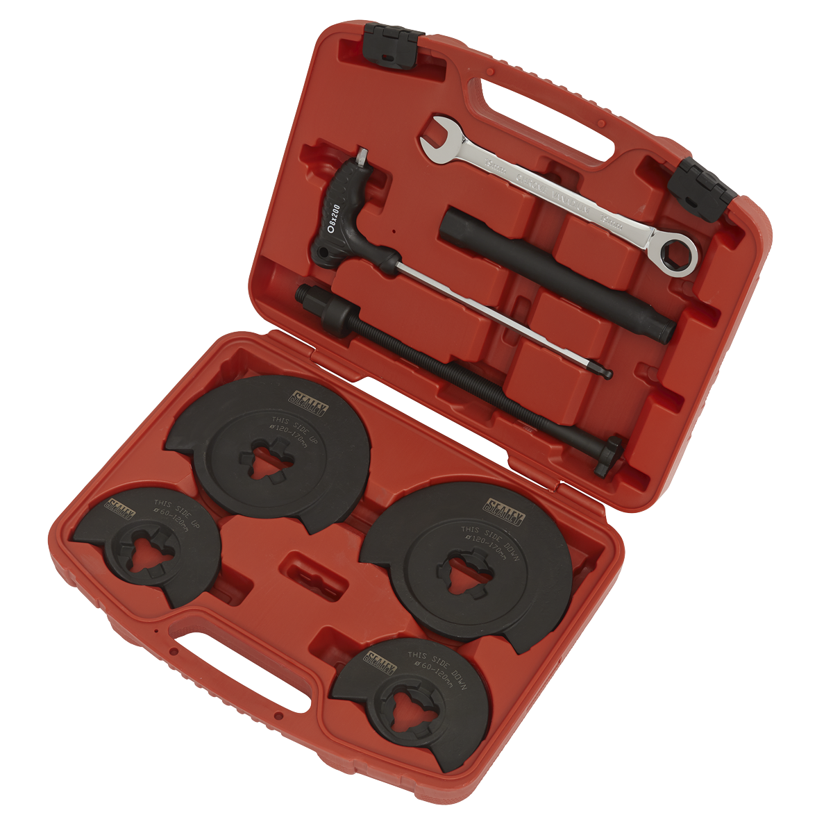 Sealey 1000kg Coil Spring Compressor - Wishbone Suspension RE2281