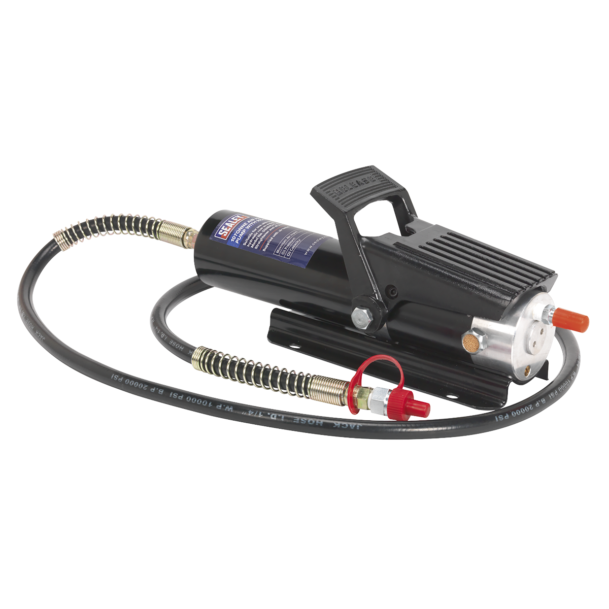 Sealey 10tonne Air Hydraulic Pump with Hose RE83/840/CWH