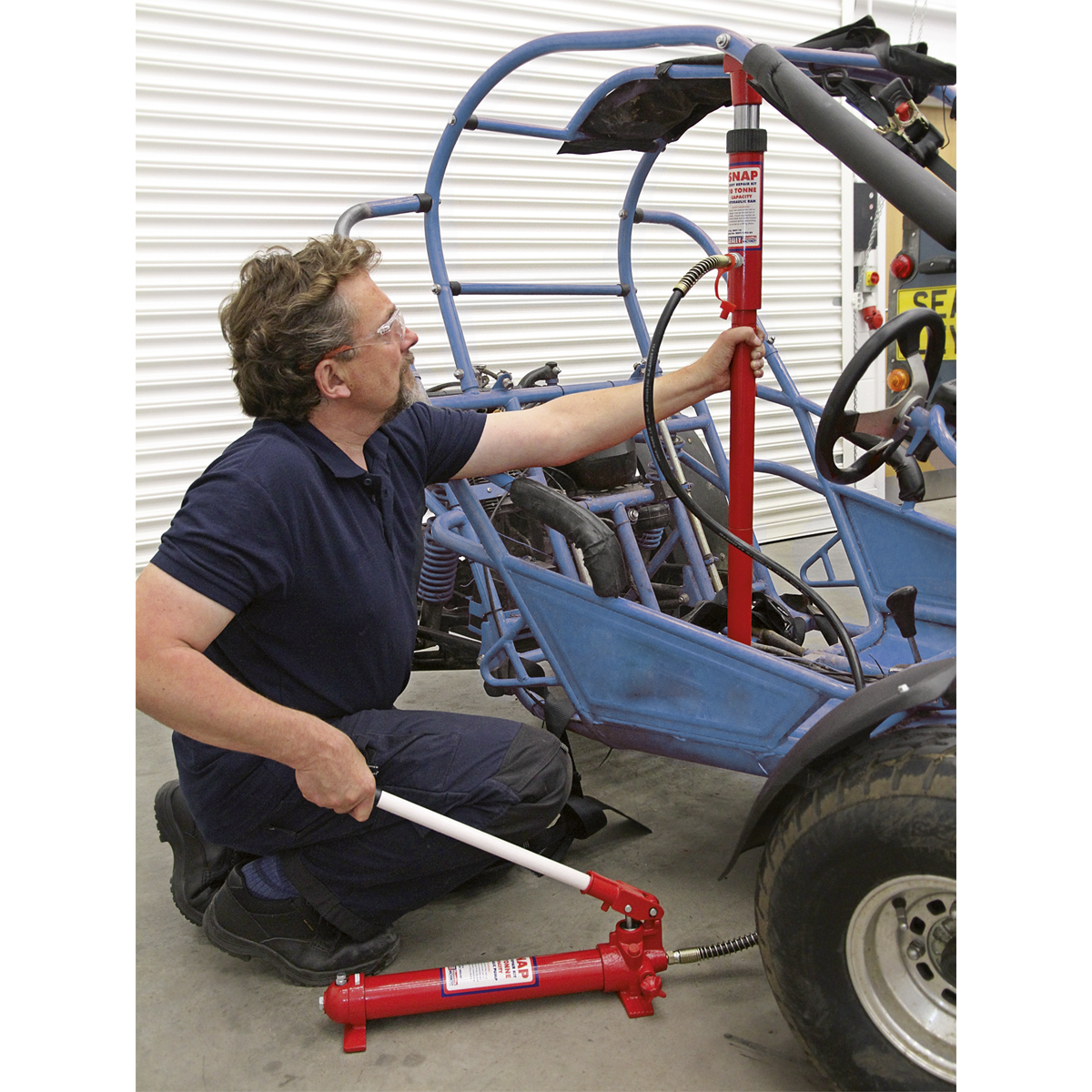 Sealey 10tonne Snap Hydraulic Body Repair Kit RE97/10