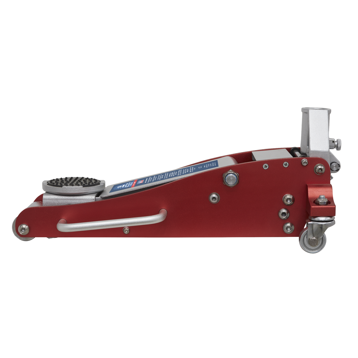 Sealey 1.5tonne Aluminium/Steel Trolley Jack with Rocket Lift RJAS1500