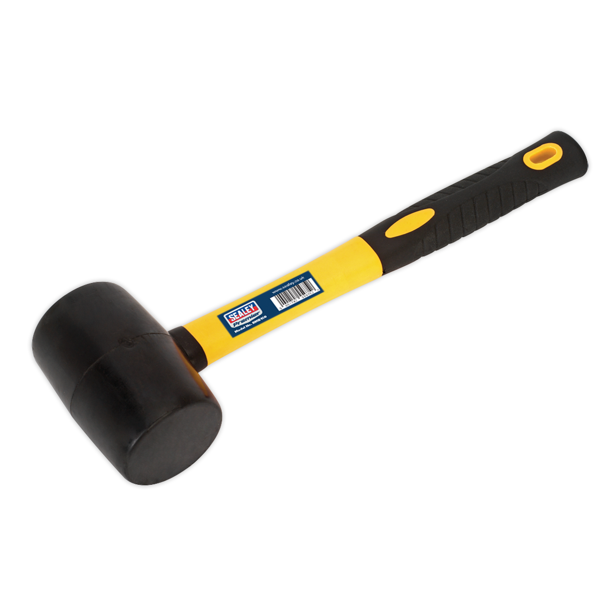 Sealey 1lb Rubber Mallet with Fibreglass Shaft RMB100