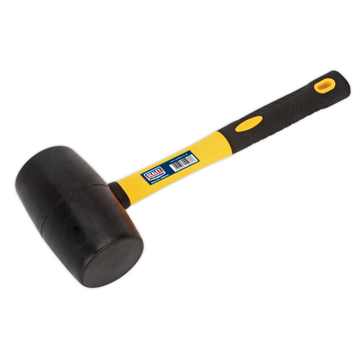 Sealey 2lb Rubber Mallet with Fibreglass Shaft RMB200
