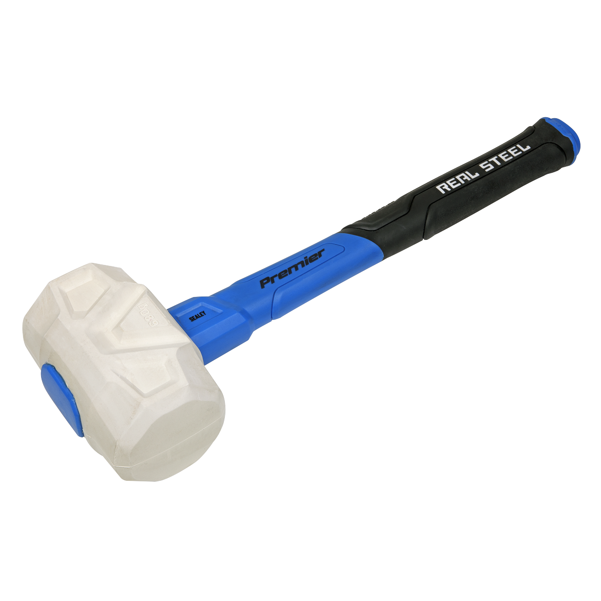 Sealey 24oz Rubber Mallet with Fibreglass Shaft RMG24