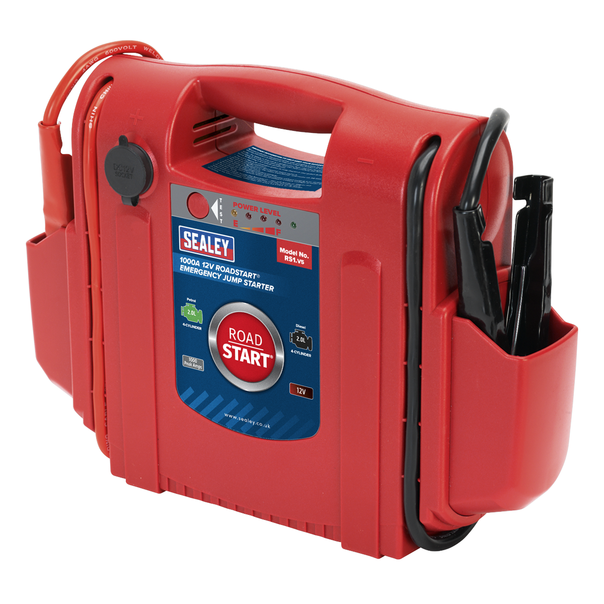 Sealey 1000A 12V RoadStart® Emergency Jump Starter RS1
