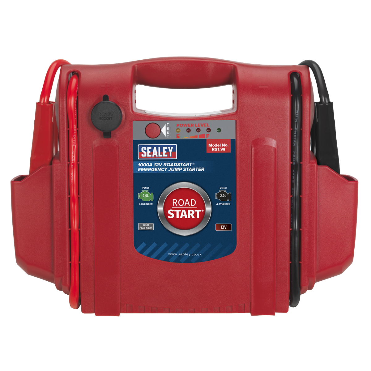 Sealey 1000A 12V RoadStart® Emergency Jump Starter RS1