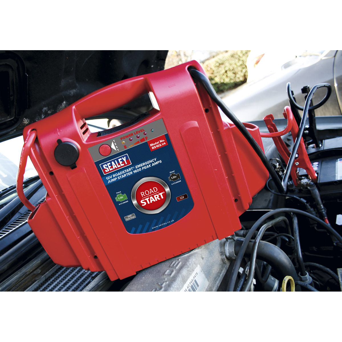 Sealey 1600A 12V RoadStart® Emergency Jump Starter RS102
