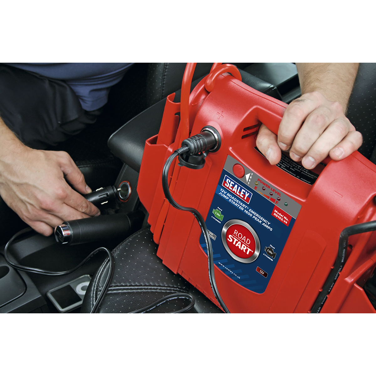 Sealey 1600A 12V RoadStart® Emergency Jump Starter RS102