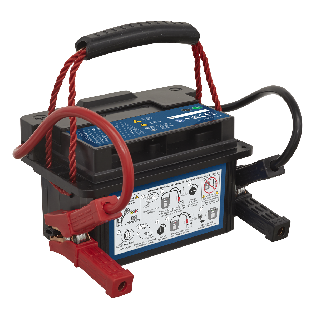 Sealey 1200A 12V RoadStart® Compact Jump Starter RS102C