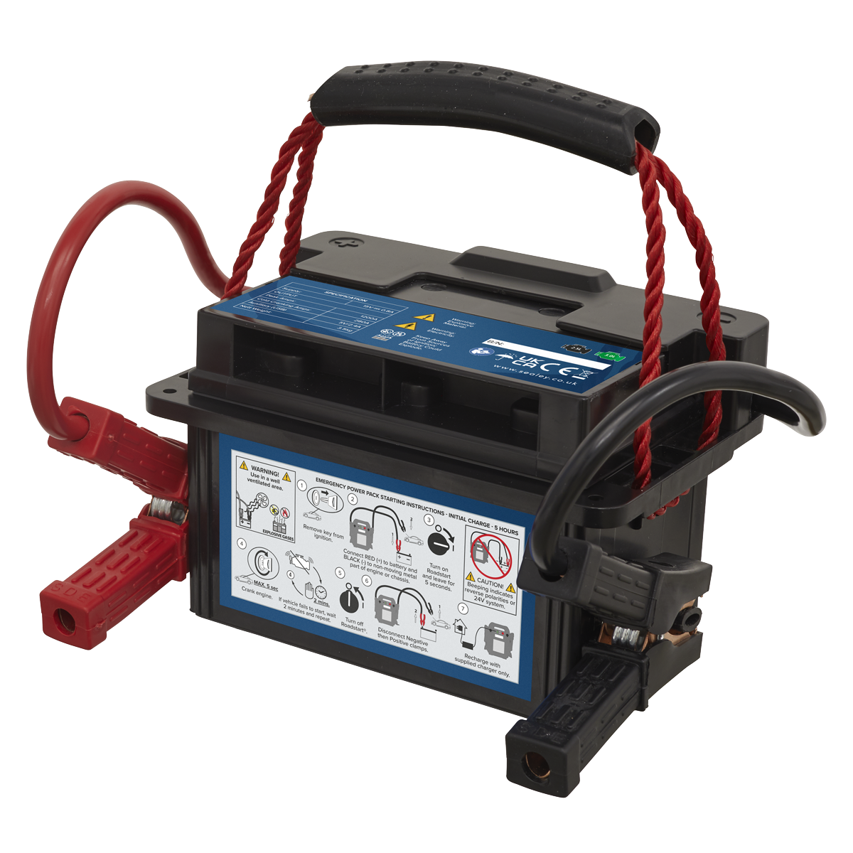 Sealey 1200A 12V RoadStart® Compact Jump Starter RS102C