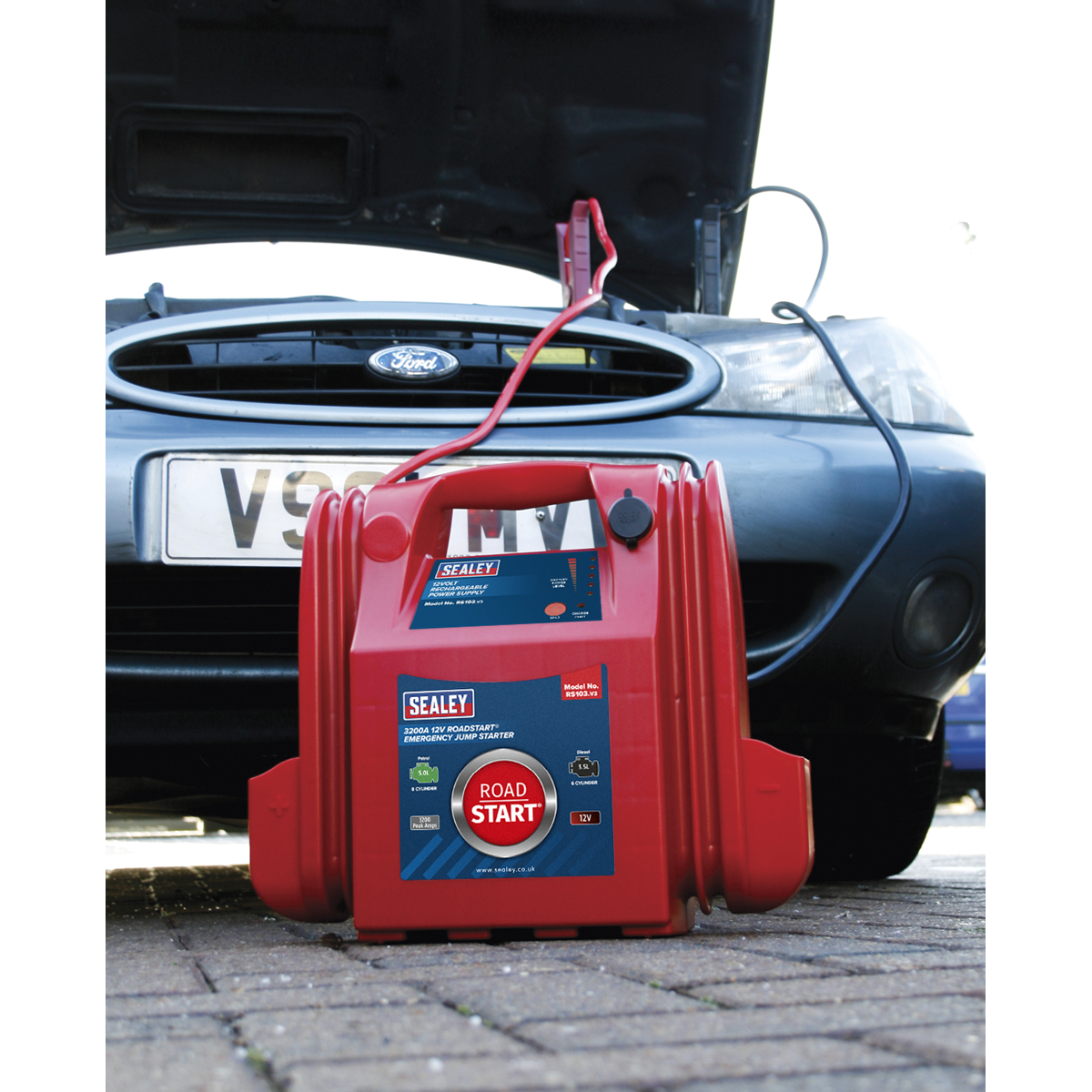 Sealey 3200A 12V RoadStart® Emergency Jump Starter RS103