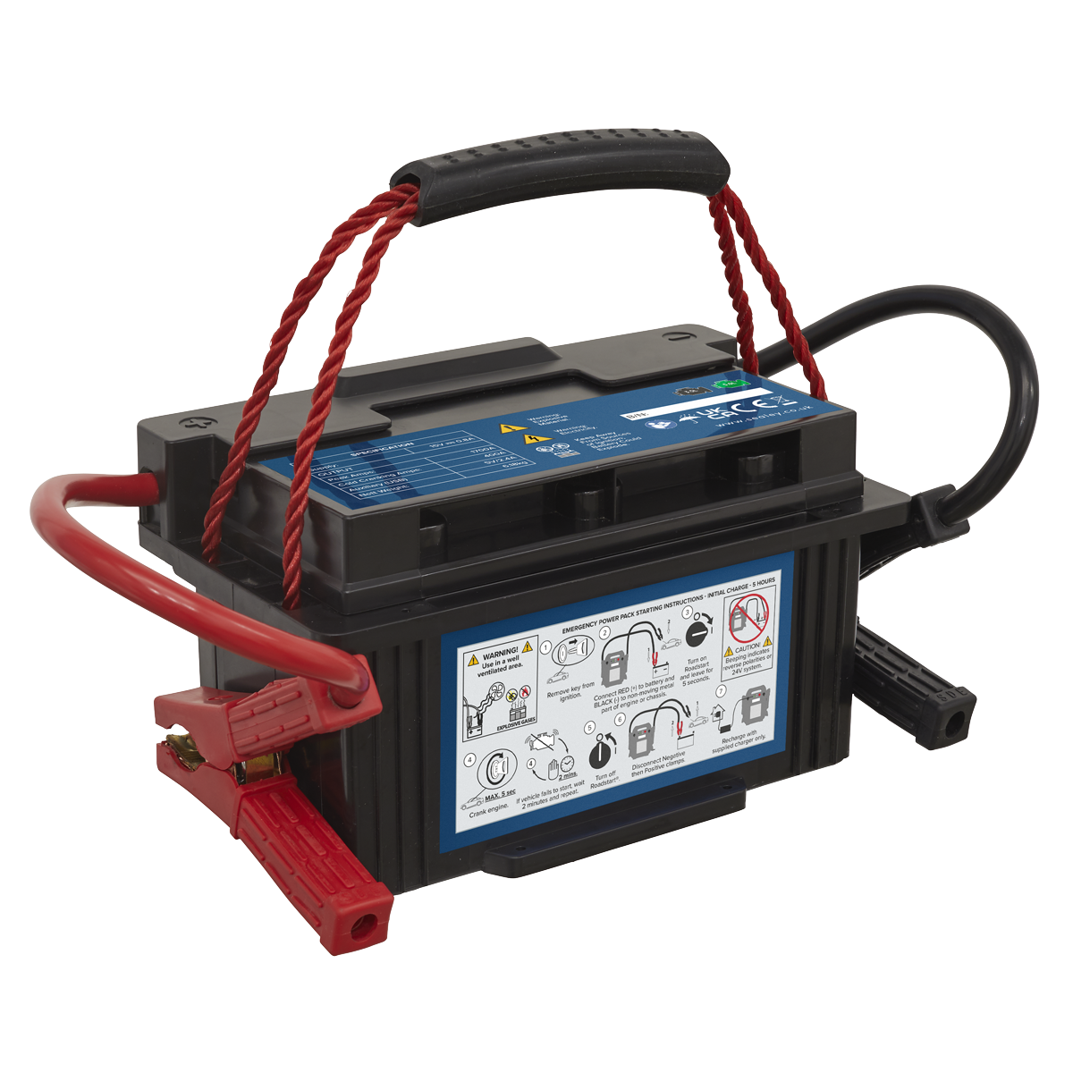 Sealey 1700A 12V RoadStart® Compact Jump Starter RS103C