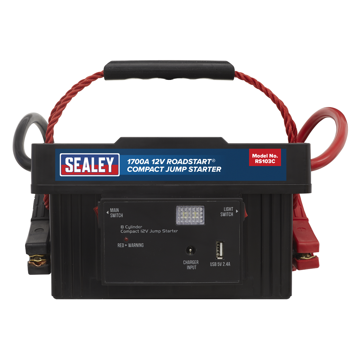 Sealey 1700A 12V RoadStart® Compact Jump Starter RS103C