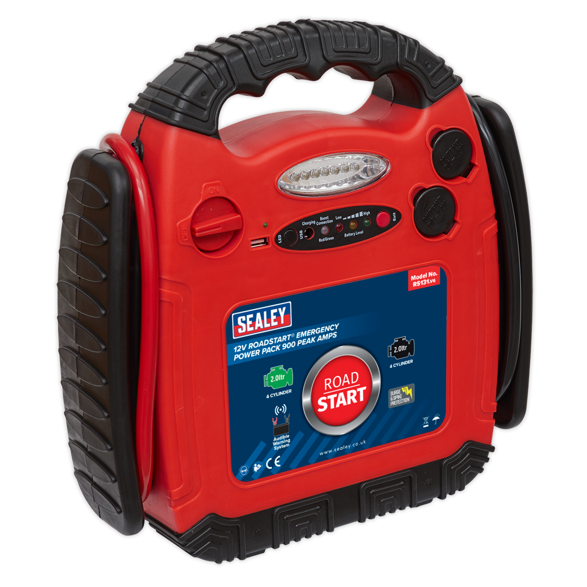 Sealey 900A 12V RoadStart® Emergency Jump Starter RS131