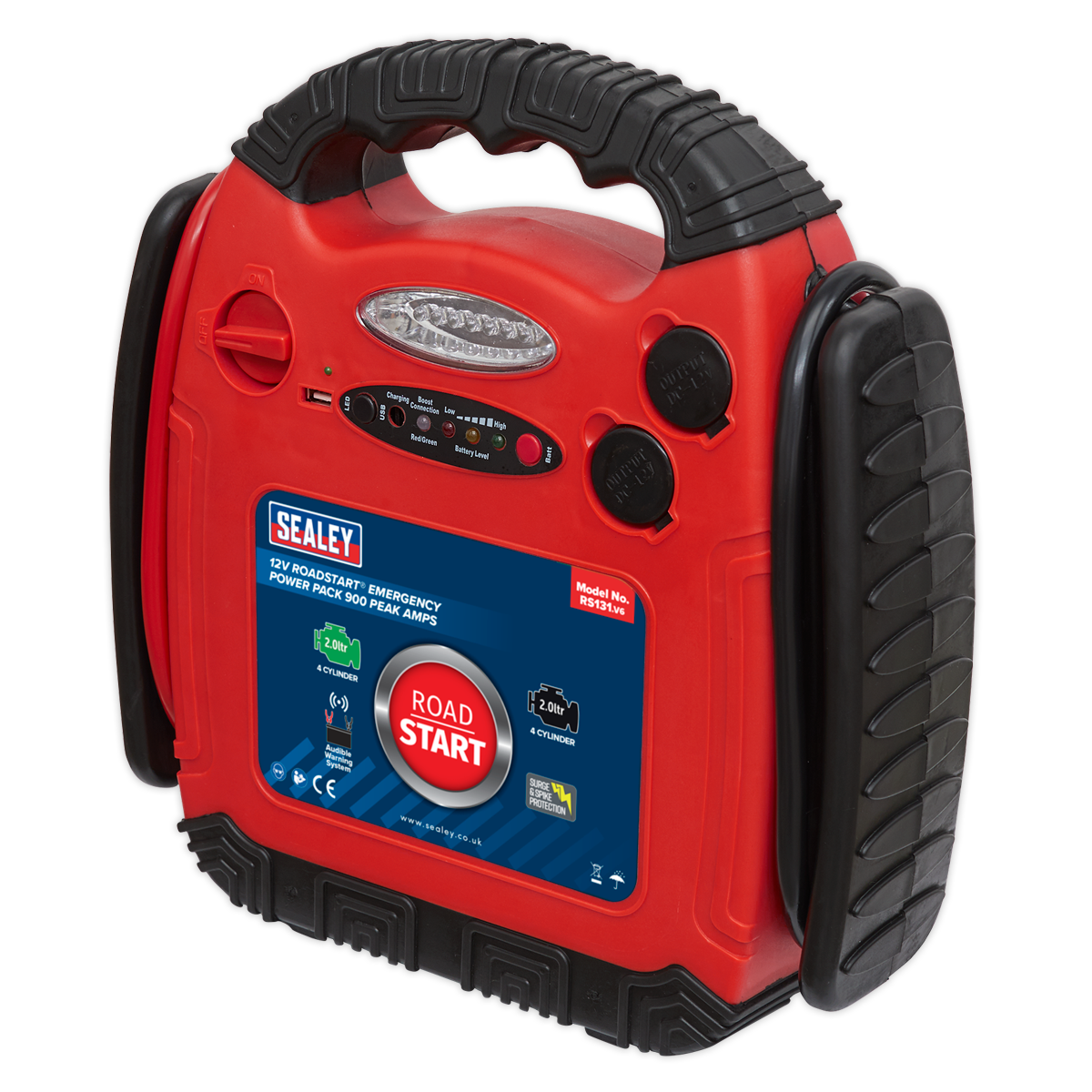 Sealey 900A 12V RoadStart® Emergency Jump Starter RS131