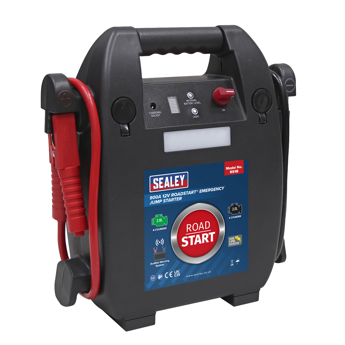 Sealey 900A 12V RoadStart® Emergency Jump Starter RS1B